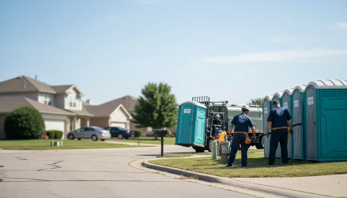 Porta Potty Rental in Hallettsville, TX near me